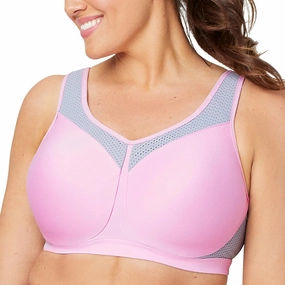 Full Figure Plus Size High Impact Wonderwire Sports Bra Underwire #9066