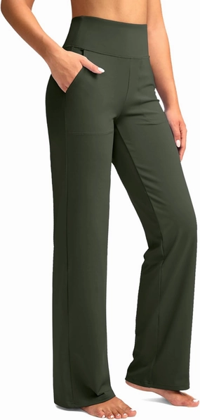 G Gradual Women's Yoga Pants wiht Pockets High Waist Stretch Loose Casual Lounge Sweatpants Petite/Regular/Tall