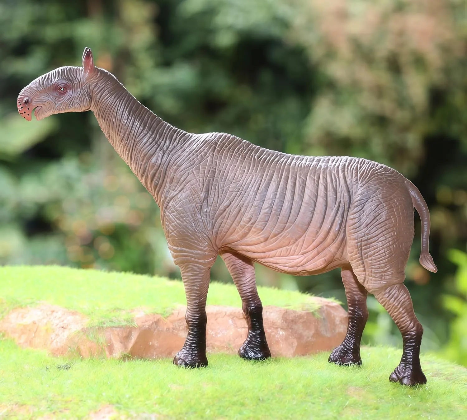 Gemini&Genius Paraceratherium Animals Action Figure Toys for Kids (Giant Rhinoceros)