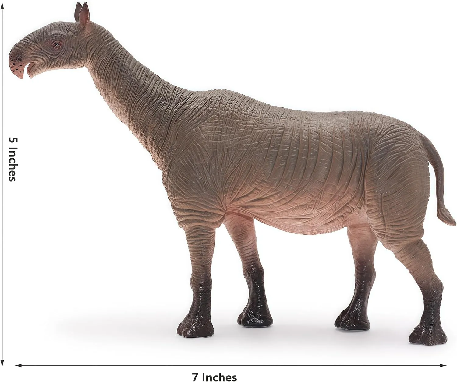 Gemini&Genius Paraceratherium Animals Action Figure Toys for Kids (Giant Rhinoceros)