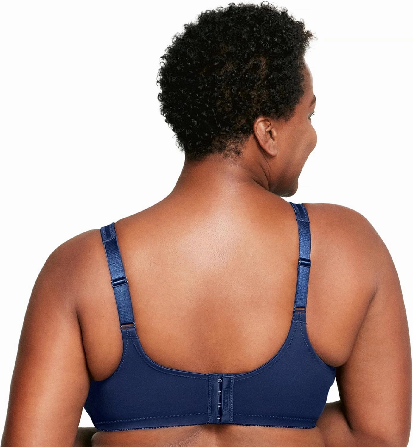 Glamorise Women's Full Figure Wirefree Minimizer Support Bra #1003