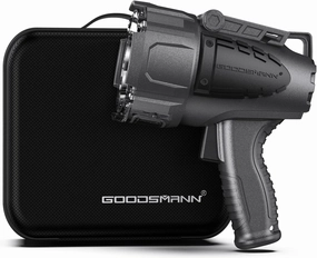 GOODSMANN Spotlight 10000 Lumen Waterproof Rechargeable Marine Spotlight LED Spotlights for Hunting with EVA Carrying Case 9903-C103-01A