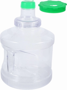 HANABASS Portable Water Jug Dispenser Sturdy Water Container Lid for Camping and Outdoor Use and Daily Hydration