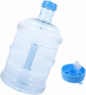 Hemoton 1 Set Portable Water Container for Camping Hiking Outdoor Activities Thick Mineral Water Jug with Mouth for Easy Filling Strong Handle for Comfortable Carrying