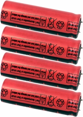 HFC16500 3.2V 700mAh Life Capacitive Battery Cell for RC Car Racing Speed Boat Toy Hobby Vehicle (4pcs)