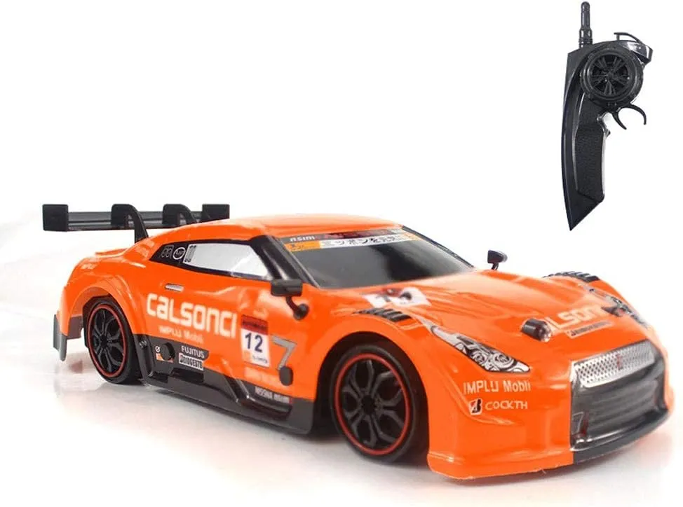 High Speed RC Drifting Car, 1:16 39km/h Remote Control Car for Drift and Race,2.4Ghz PVC Explosion-Proof Car Shell 4WD Racing Trucks with Drift Tires for Adults and Kids