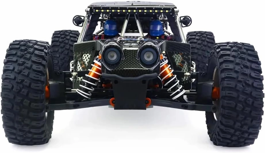 High-Speed Desert Off-Road RC Truck White