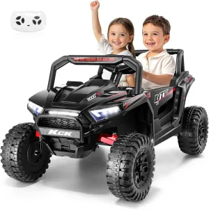Hikole Ride on Cars for Kids, Battery Powered Ride on Toys with Remote Control, Black