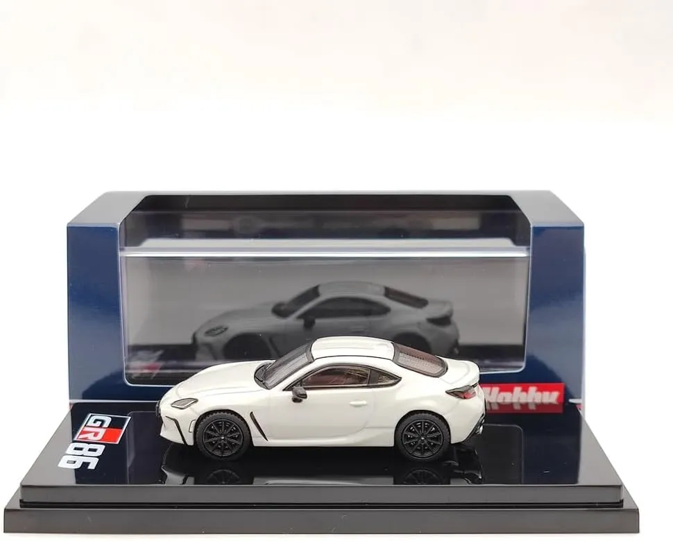 Hobby Japan 1:64 GR86 RZ 3BA-ZN8 HJ641048AW Diecast Toys Model Car Limited Edition Collection Gifts White