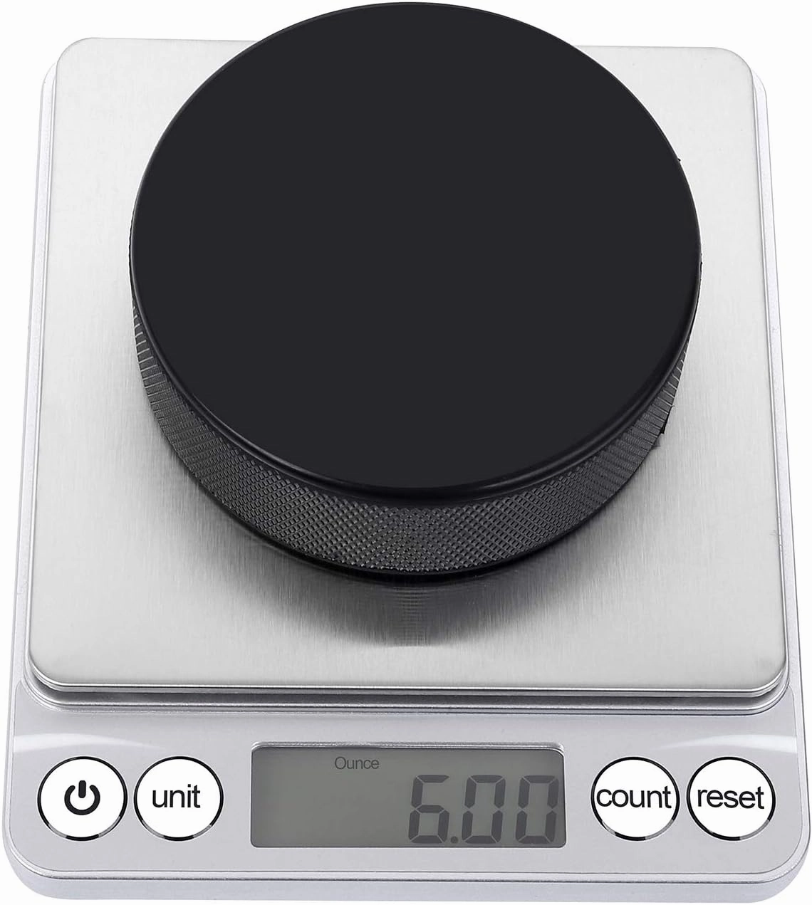Ice Hockey Pucks, Official Regulation, for Practicing and Classic Training, Diameter 3", Thickness 1", 6oz, Black