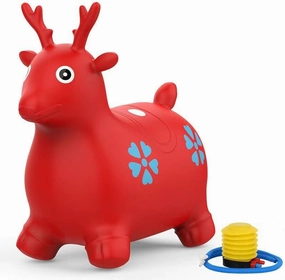 Inflatable Cow Toy Thickened Vaulting Horse