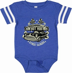 inktastic Rockabilly Hotrod Baby Bodysuit