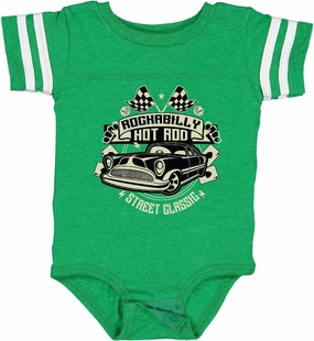 inktastic Rockabilly Hotrod Baby Bodysuit