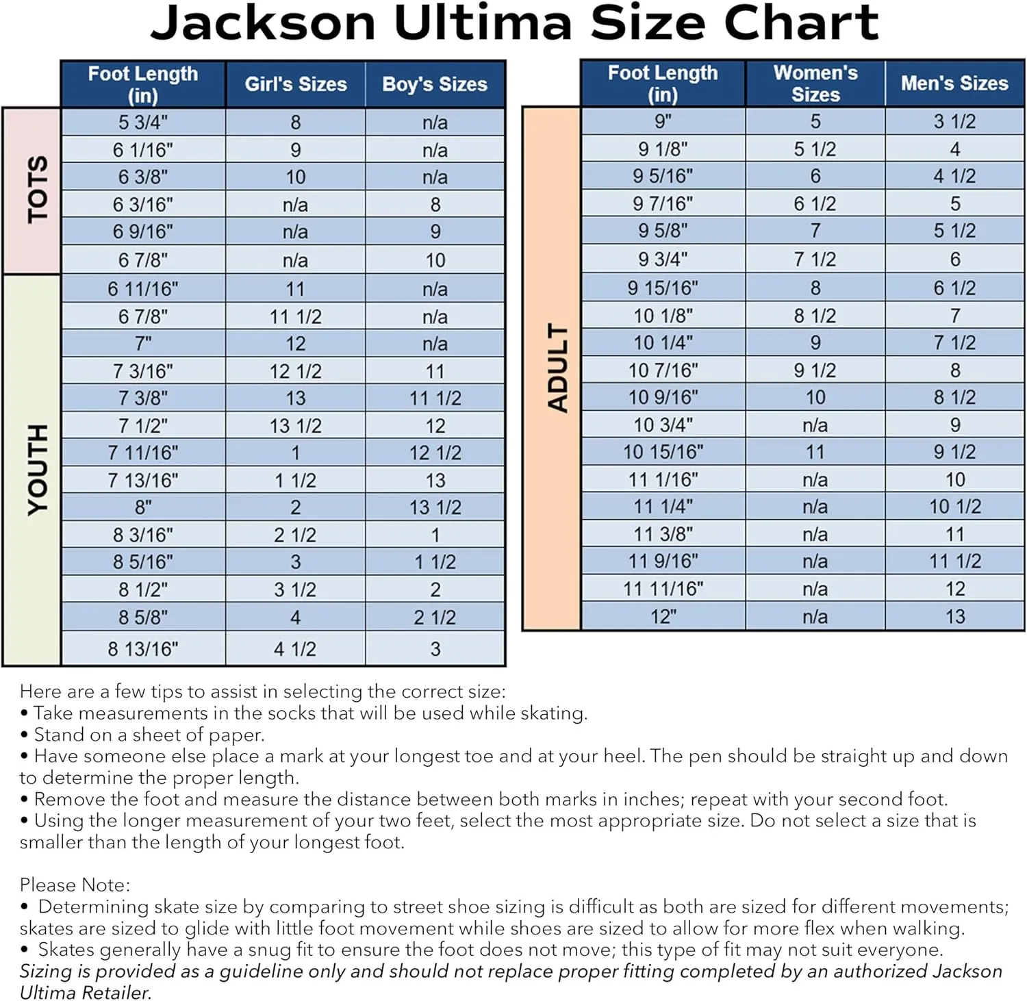 Jackson Softec Mirage Womens/Girls Ice Figure Skates
