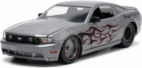 Jada Toys Big Time Muscle 1:24 2010 Ford Mustang GT Die-cast Car, Toys for Kids and Adults, Metallic