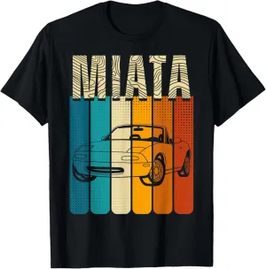 Japanese Miata Car Retro Vintage Sports Car Legend 90s T-Shirt