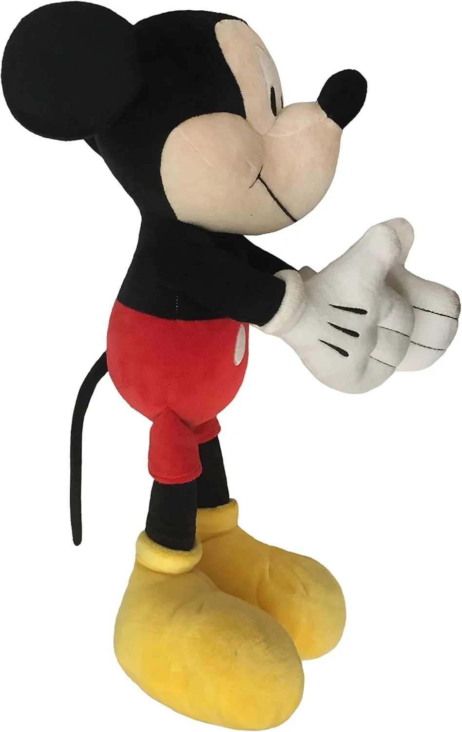 Jay Franco Disney Mickey Mouse Classic Plush Pillow Buddy Super Soft Polyester Microfiber