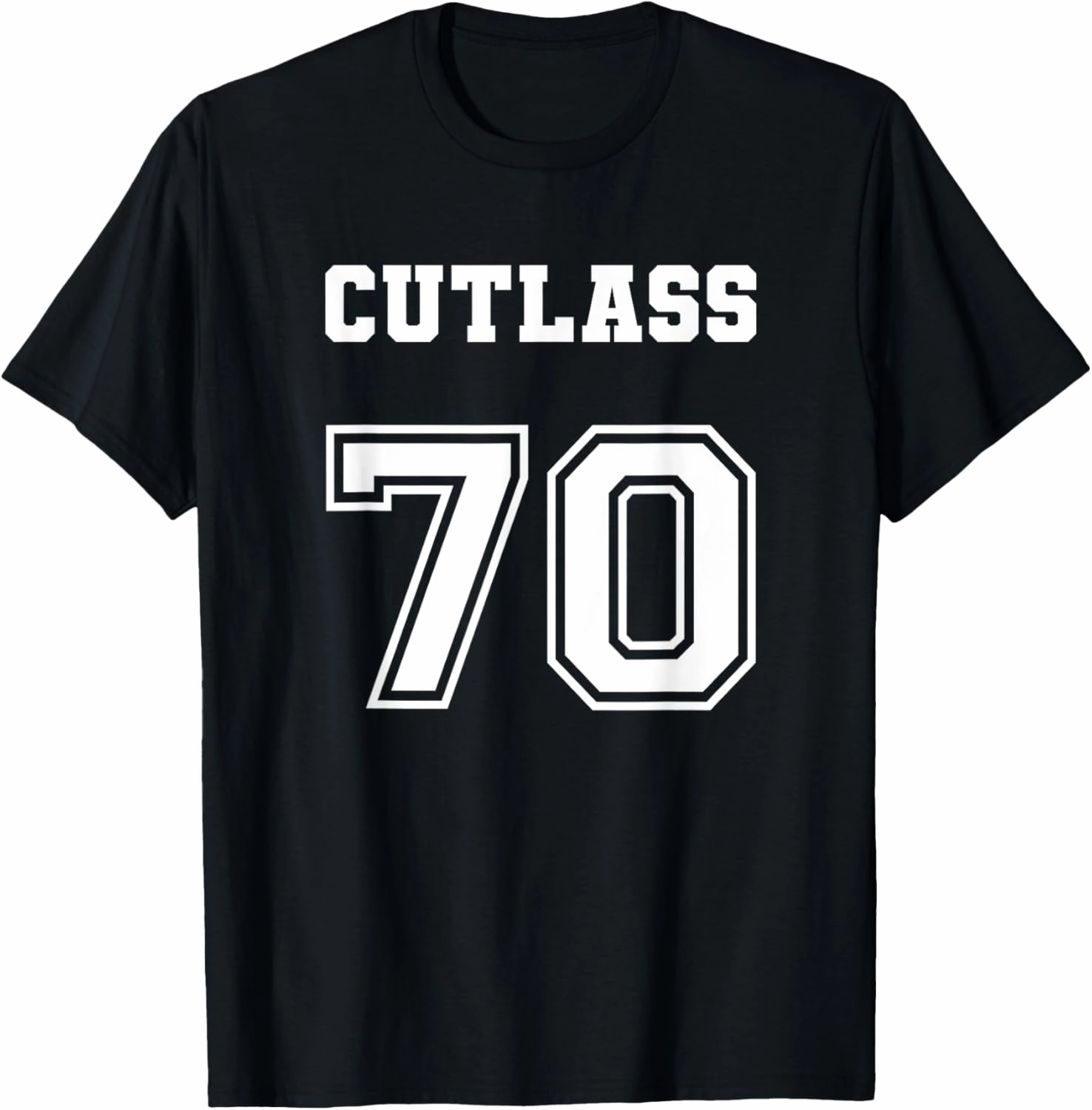 Jersey Style Cutlass 70 1970 Old School Muscle Car T-Shirt