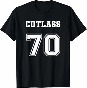 Jersey Style Cutlass 70 1970 Old School Muscle Car T-Shirt