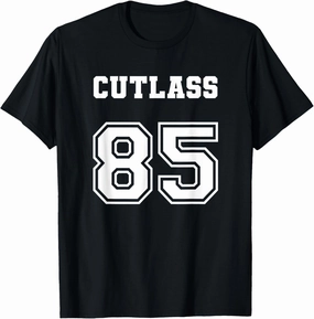Jersey Style Cutlass 85 1985 Old School Muscle Car T-Shirt
