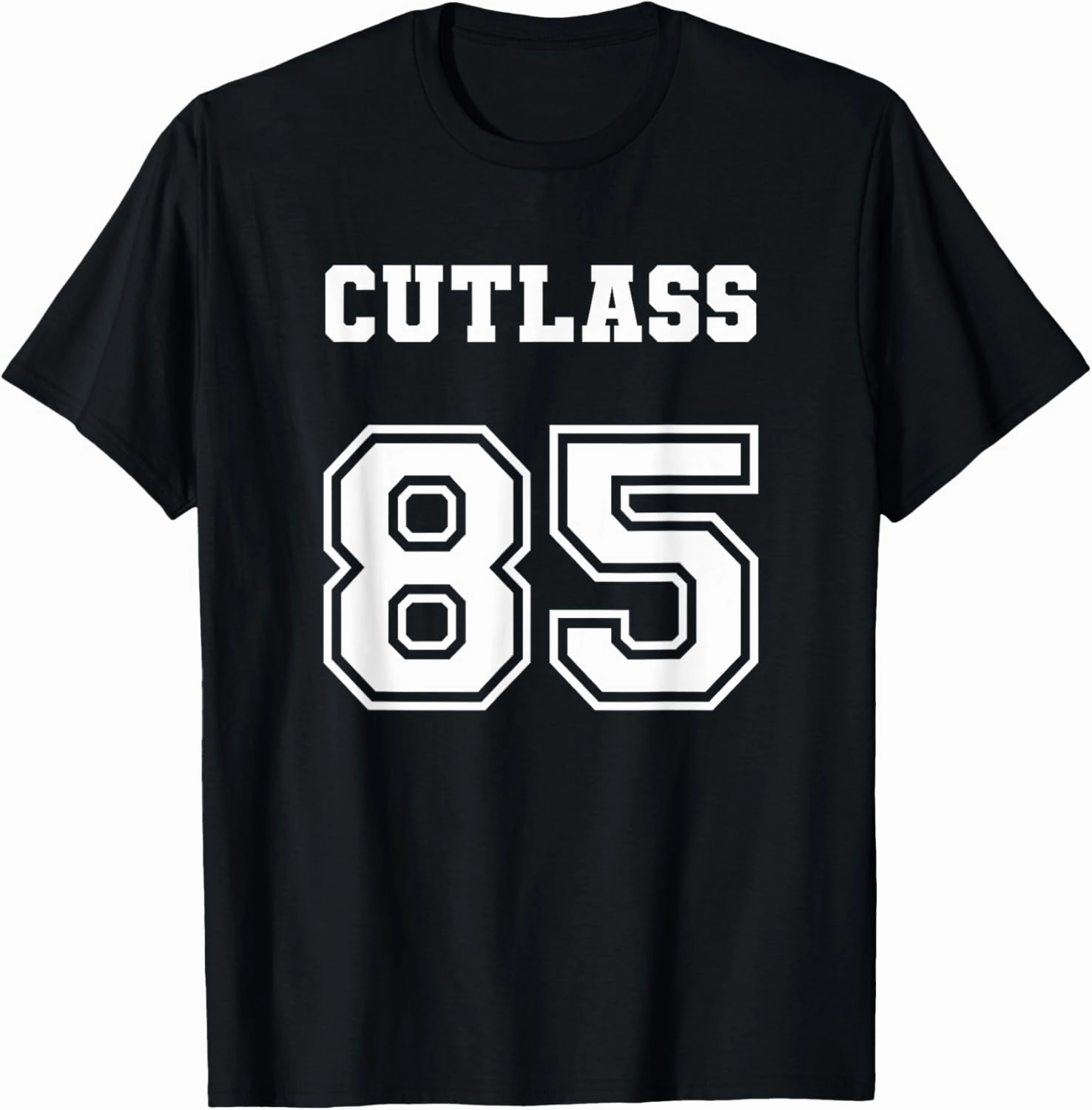 Jersey Style Cutlass 85 1985 Old School Muscle Car T-Shirt