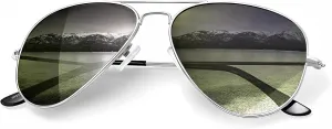 KALIYADI Classic Aviator Sunglasses for Men Women Driving Sun glasses Polarized Lens UV Blocking