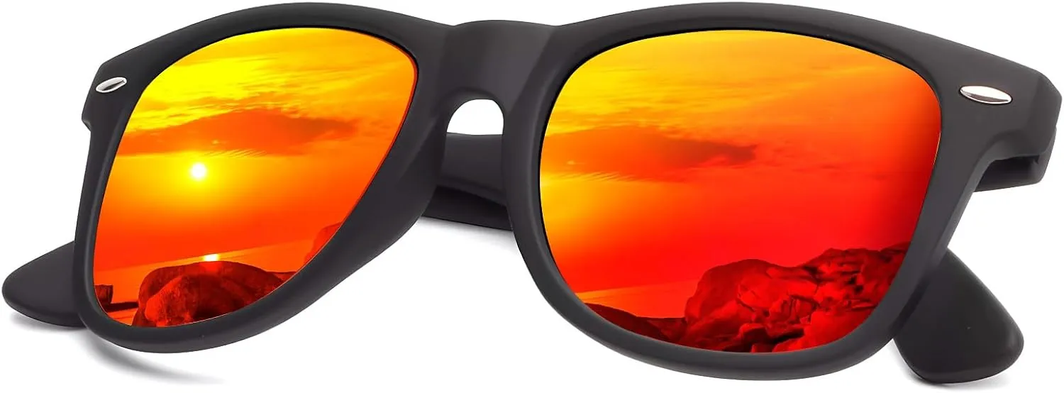 KALIYADI Sunglasses Men Polarized for Mens and Womens Unisex Sun Glasses for Driving UV Protection