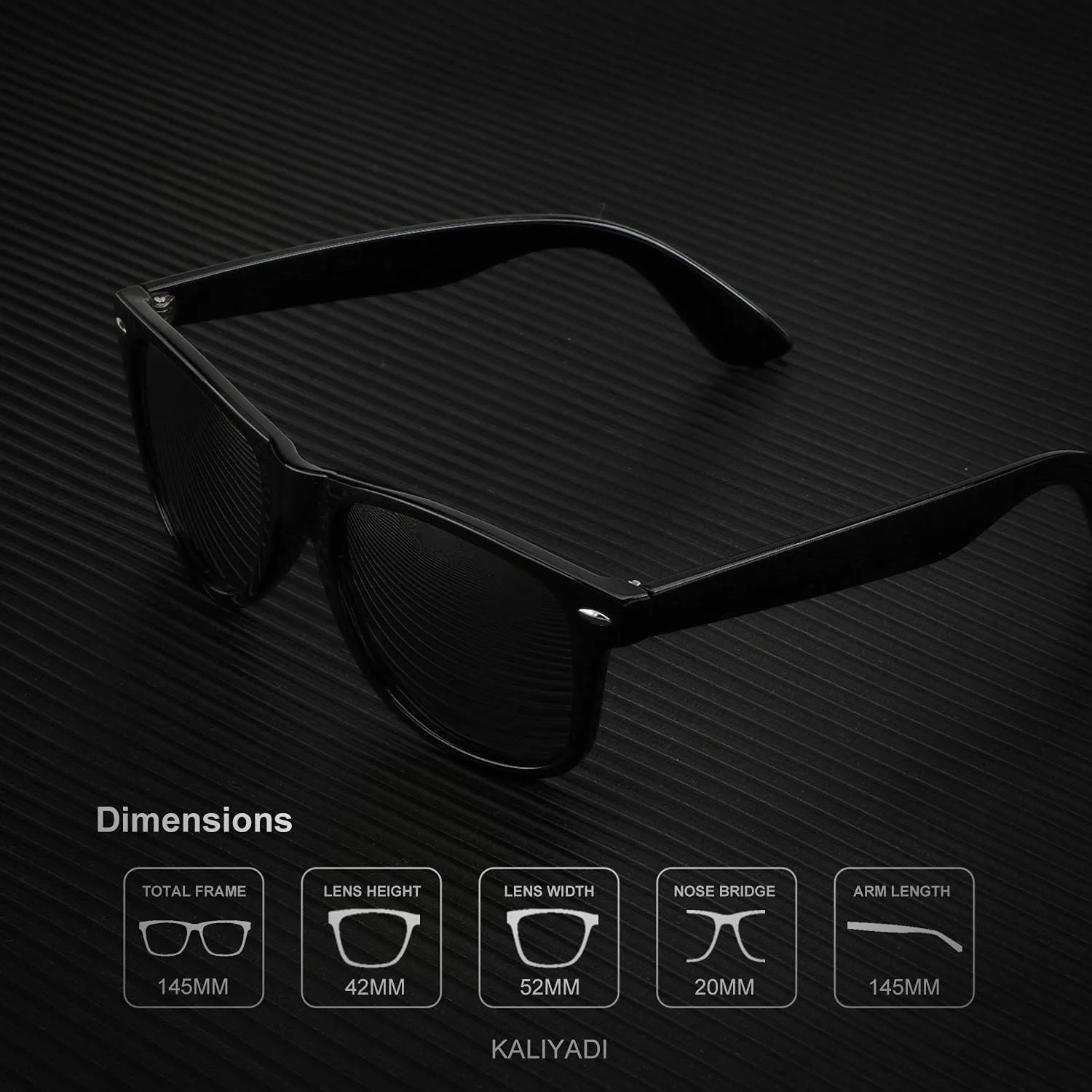 KALIYADI Sunglasses Men Polarized for Mens and Womens Unisex Sun Glasses for Driving UV Protection