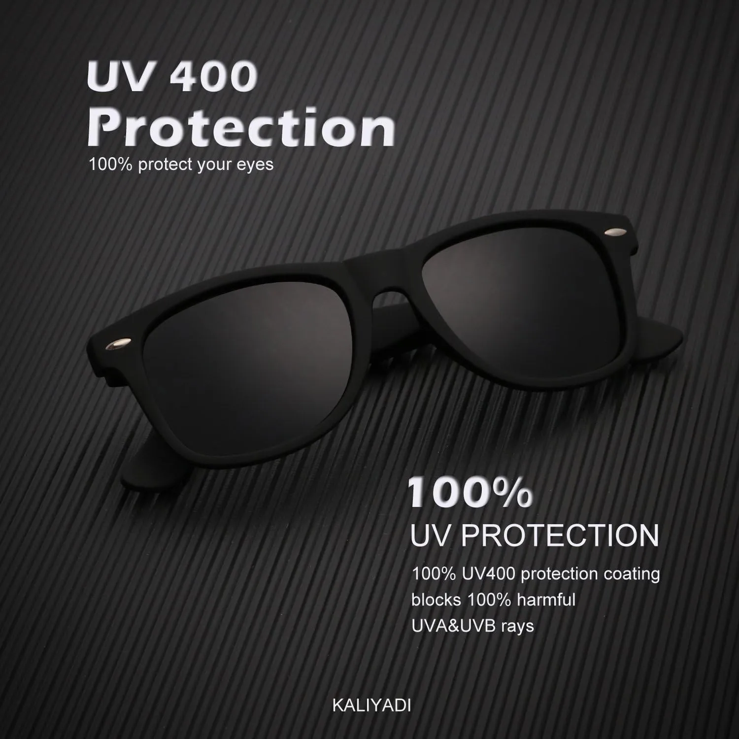 KALIYADI Sunglasses Men Polarized for Mens and Womens Unisex Sun Glasses for Driving UV Protection