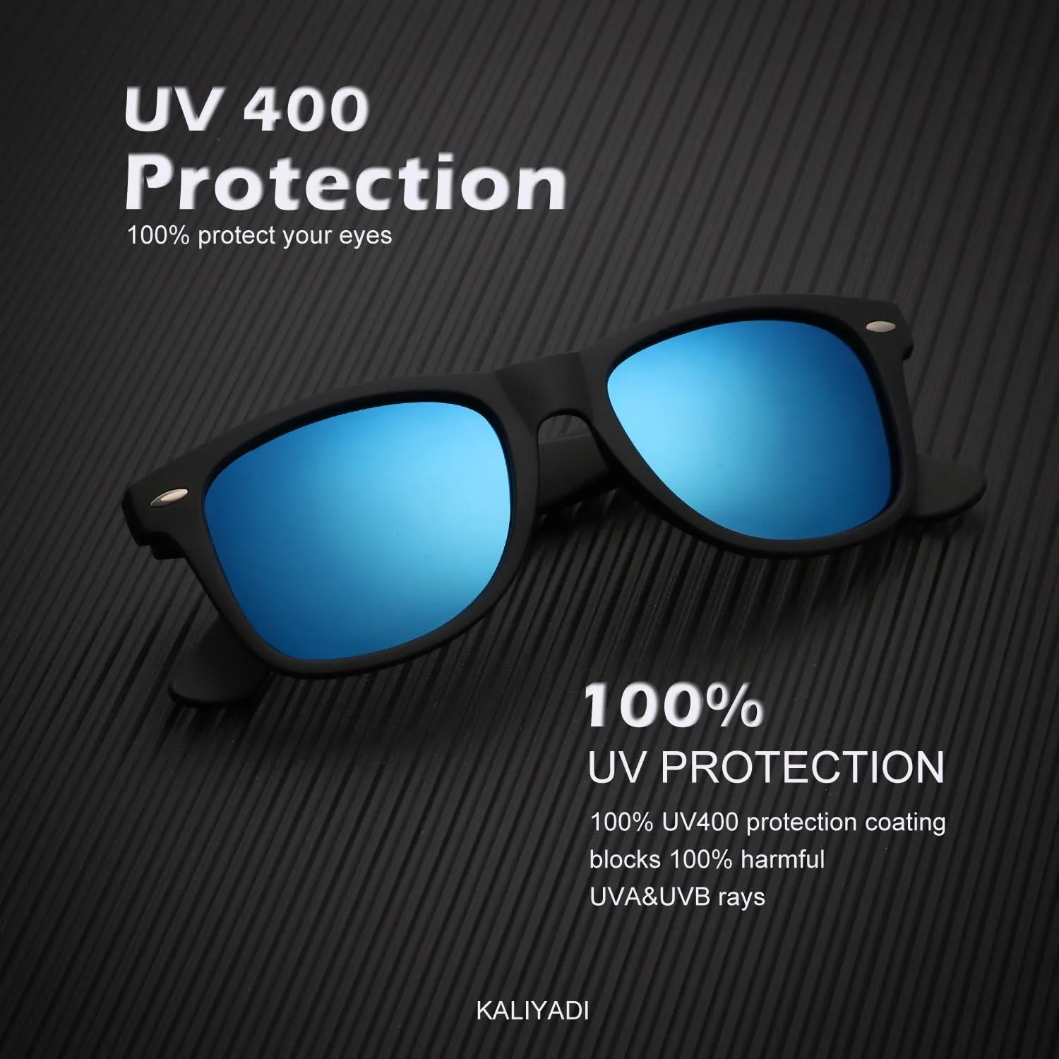 KALIYADI Sunglasses Men Polarized for Mens and Womens Unisex Sun Glasses for Driving UV Protection