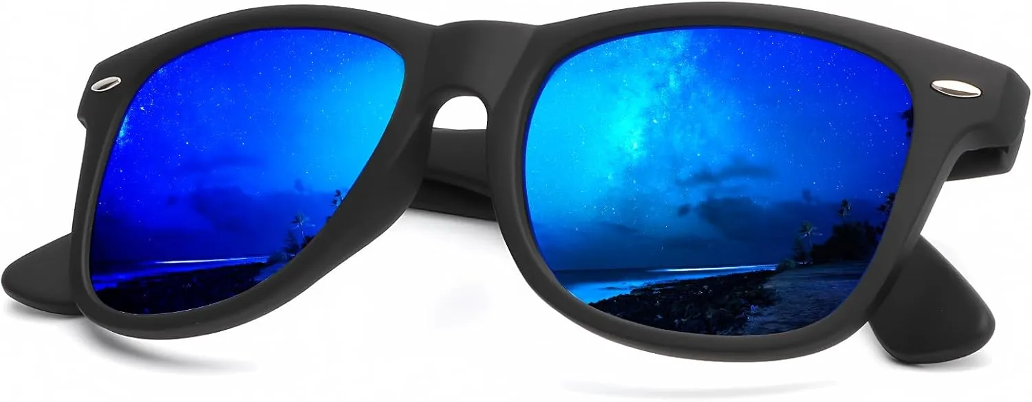 KALIYADI Sunglasses Men Polarized for Mens and Womens Unisex Sun Glasses for Driving UV Protection
