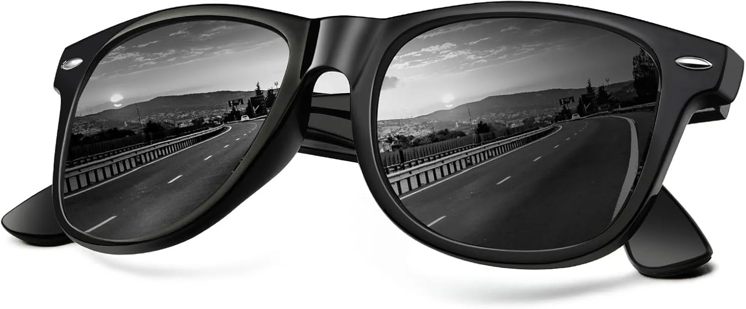 KALIYADI Sunglasses Men Polarized for Mens and Womens Unisex Sun Glasses for Driving UV Protection
