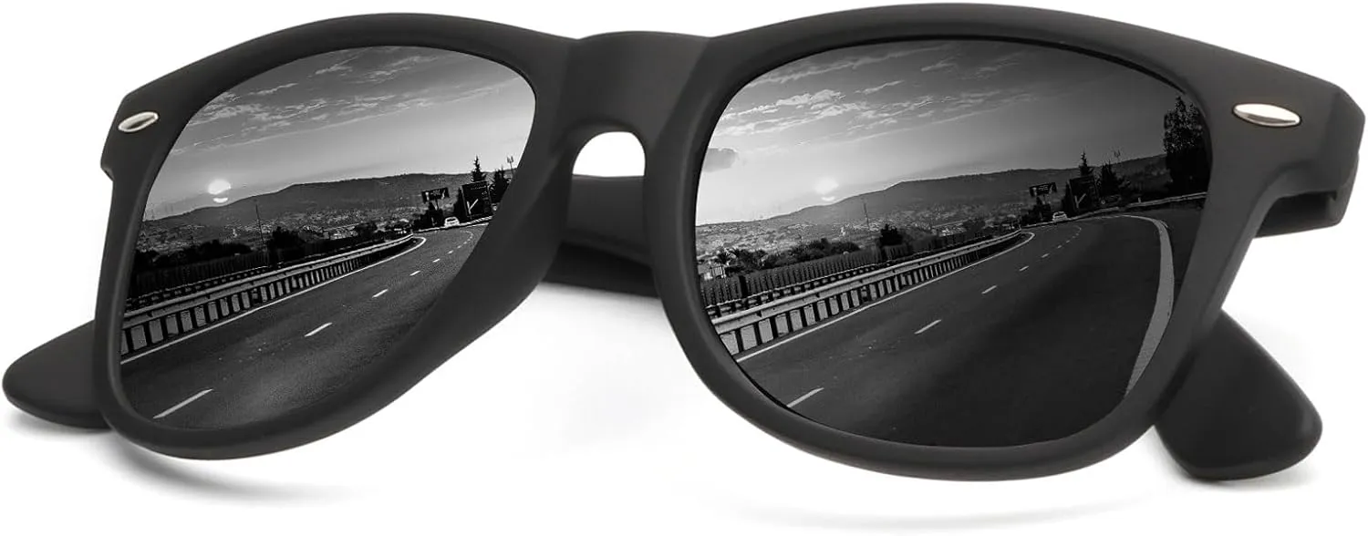 KALIYADI Sunglasses Men Polarized for Mens and Womens Unisex Sun Glasses for Driving UV Protection