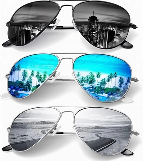 KALIYADI Classic Aviator Sunglasses for Men Women Driving Sun glasses Polarized Lens UV Blocking