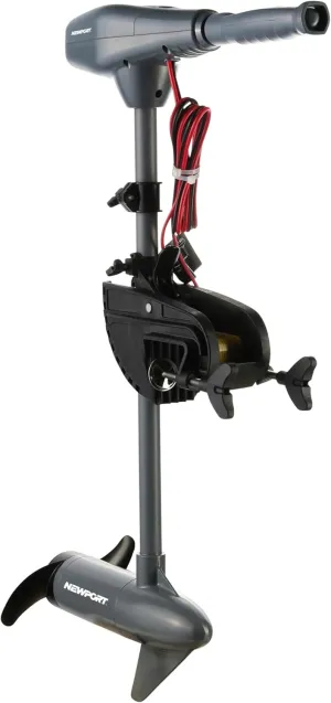Kayak Series 36lb Thrust Transom Mounted Saltwater Electric Trolling Motor w/LED Battery Indicator (24" Shaft)