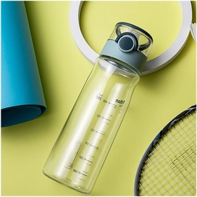 kettles Reusable Water Bottle,Large Capacity,Sport bottle with Straw,BPA free,Tea Jug-Clear,Leak proof,Portable,Easy to Open,Fitness canteen(C)