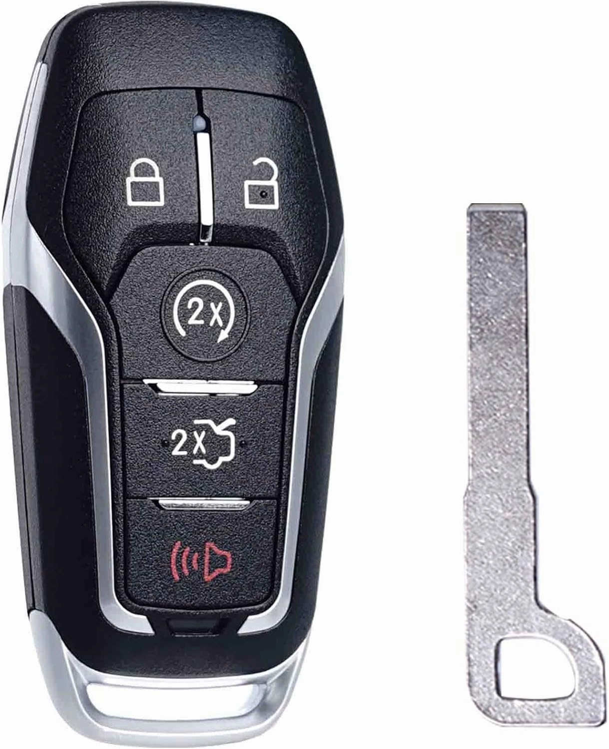 Key Fob Replacement Fits for Ford Explorer 2016-2017 Edge Mustang 2015-2017 Fusion Titanium Lincoln MKZ MKC 2014-2016 MKX 2016 2017 2018 2019 Keyless Entry Remote Control M3N-A2C31243300