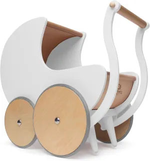 Kinderfeets Pram Walker - Toy Stroller for for Babies, Kids, and Toddlers | Sustainable and Eco-Friendly | 2-in-1 Walker and Stroller Design