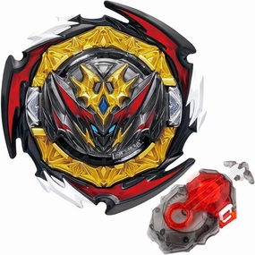 Konikiwa Battling String Bey Launcher Set, Dynamite Belial Top Burst Launcher, Compatible with All Bey Burst Series - Gray