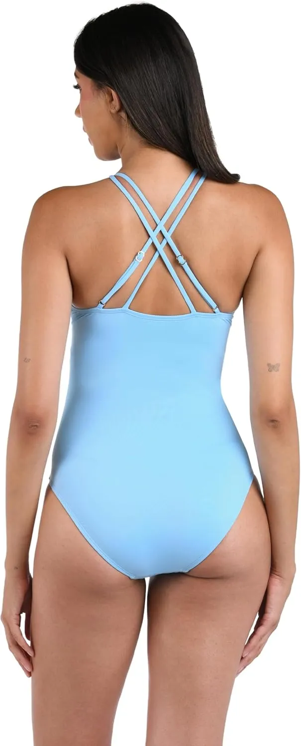 La Blanca Women's Island Goddess Underwire One Piece Swimsuit