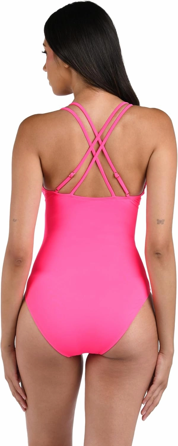 La Blanca Women's Island Goddess Underwire One Piece Swimsuit