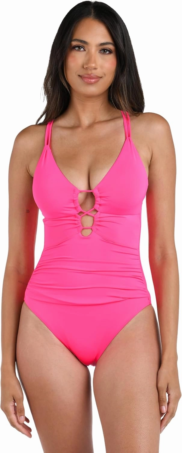 La Blanca Women's Island Goddess Underwire One Piece Swimsuit
