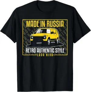 Lada Niva 2121 Russian 4x4 T-Shirt T-Shirt