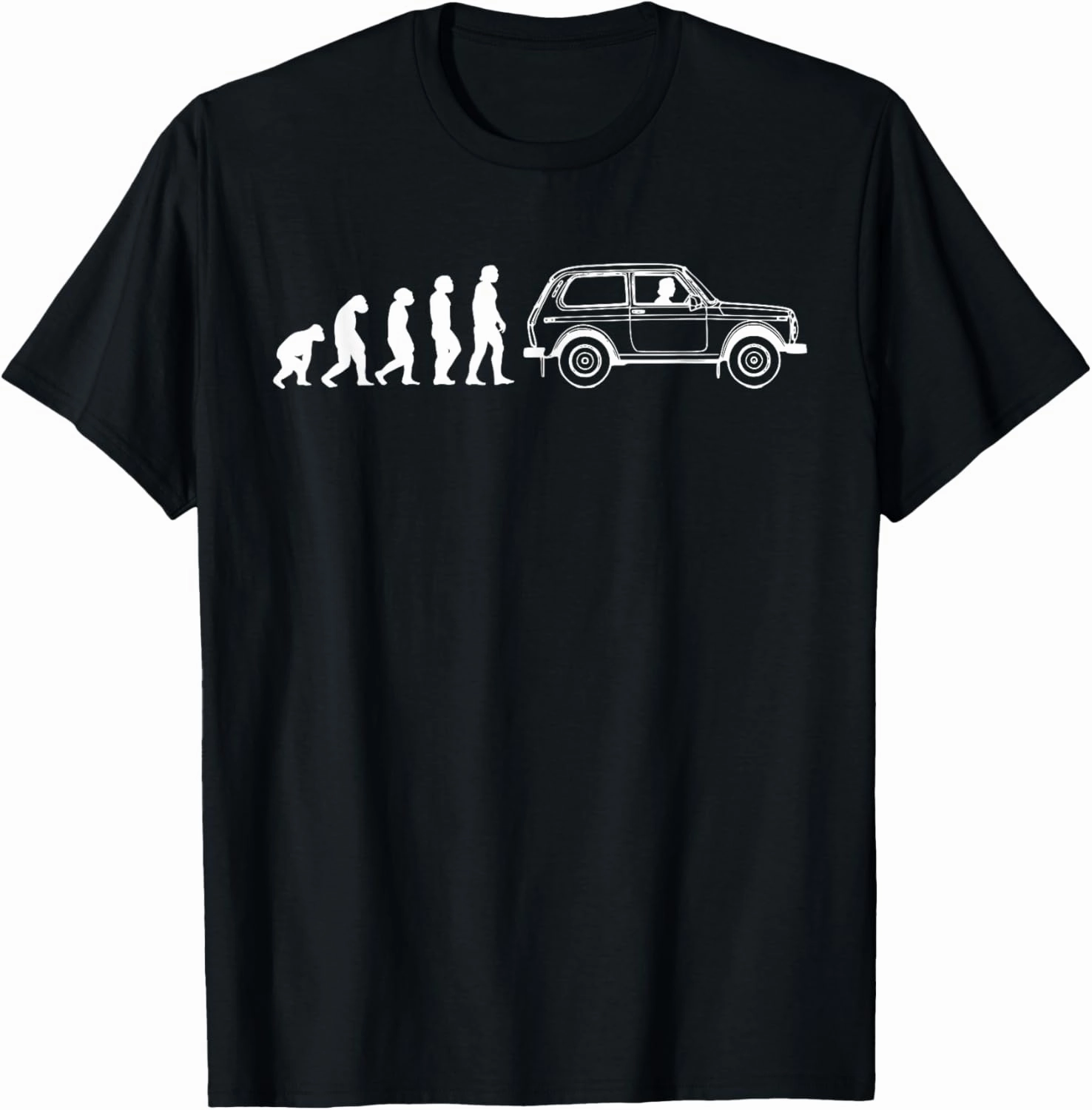 Lada Niva 4x4 Offroad Off-Road Vehicle Russia USSR T-Shirt