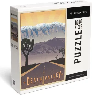 Lantern Press 1000 Piece Jigsaw Puzzle, Death Valley National Park, California, Lithograph