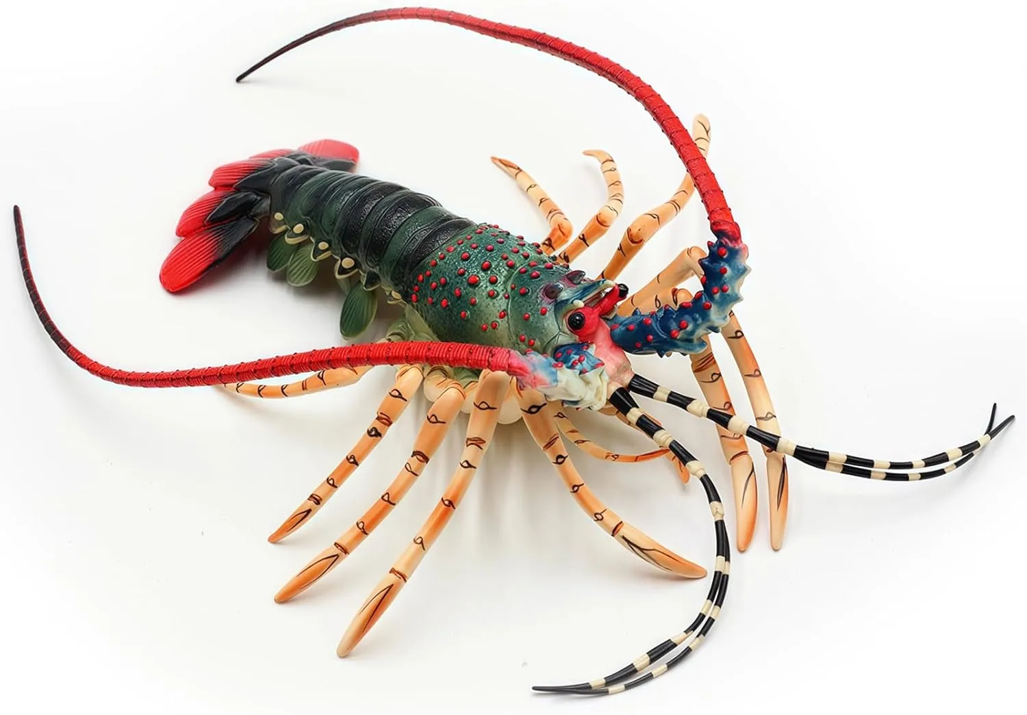 Large Lobster Toys Sea Life Animal Toys Ocean World Realistic Marine Animal Creature Action Figure, Birthday Cake Copper for Kids
