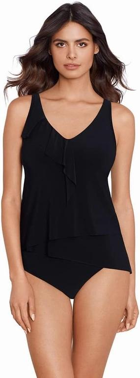 MagicSuit Women's Swimwear Cascade Amira Soft Cup Adjustable Tankini Top