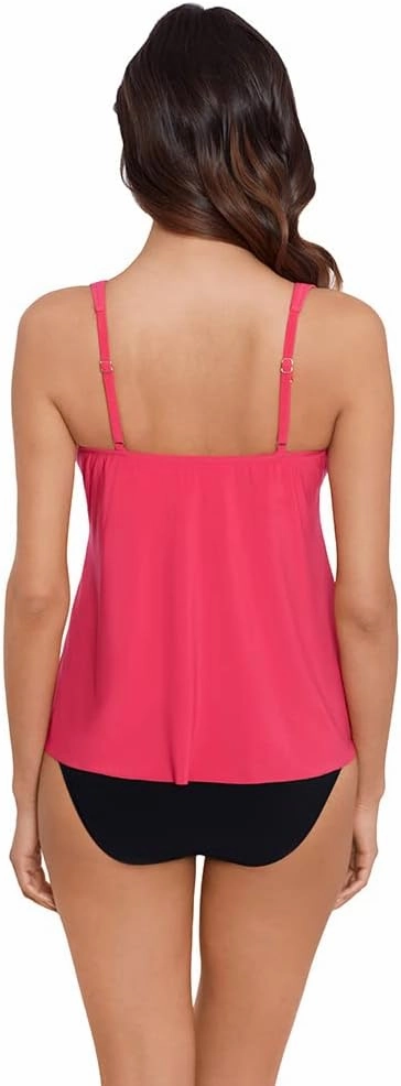 MagicSuit Women's Swimwear Morningstar Solid Arya Soft Cup Adjustable Tankini Top