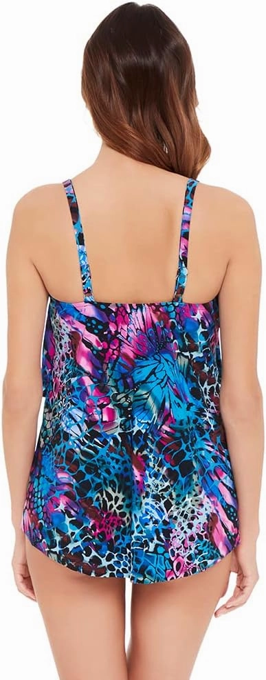 MagicSuit Women's Swimwear Muse Grace Soft Cup Adjustable Strap Tankini Bathing Suit Top Separate