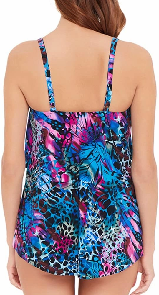 MagicSuit Women's Swimwear Muse Grace Soft Cup Adjustable Strap Tankini Bathing Suit Top Separate
